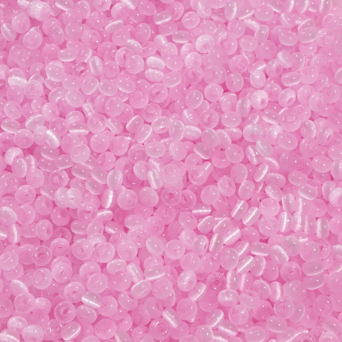Colorful Glass Rice Beads for Jewelry Making - Cat Eye & Spacer Beads