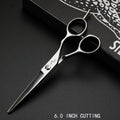 Professional Hairdressing Scissors Set - Reversed Hair Cutting Thinning Shears