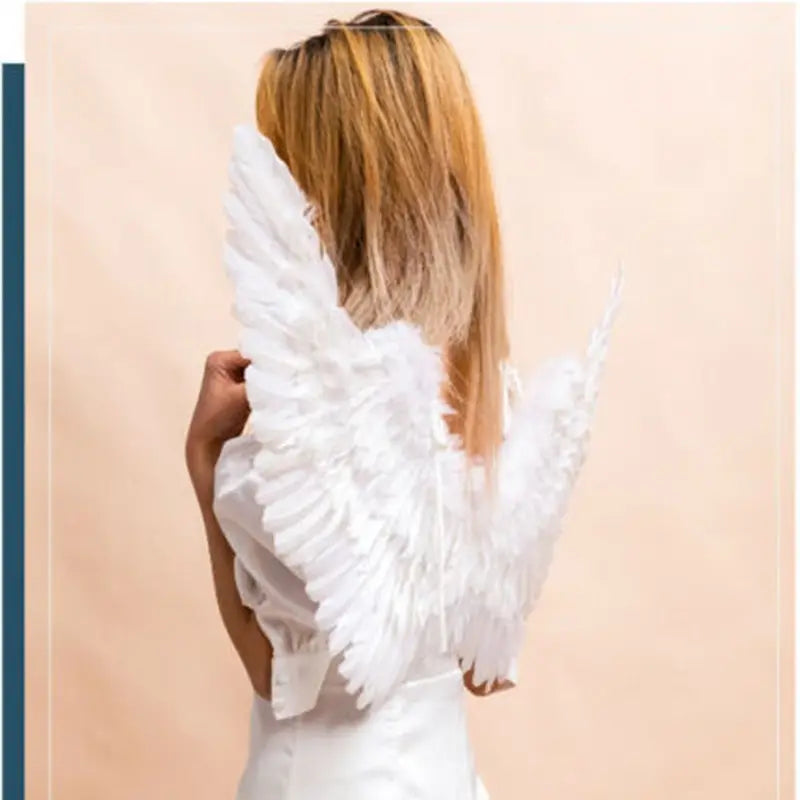 Angel Feather Wings Holiday Party Decorations for Costume & Scene Setting