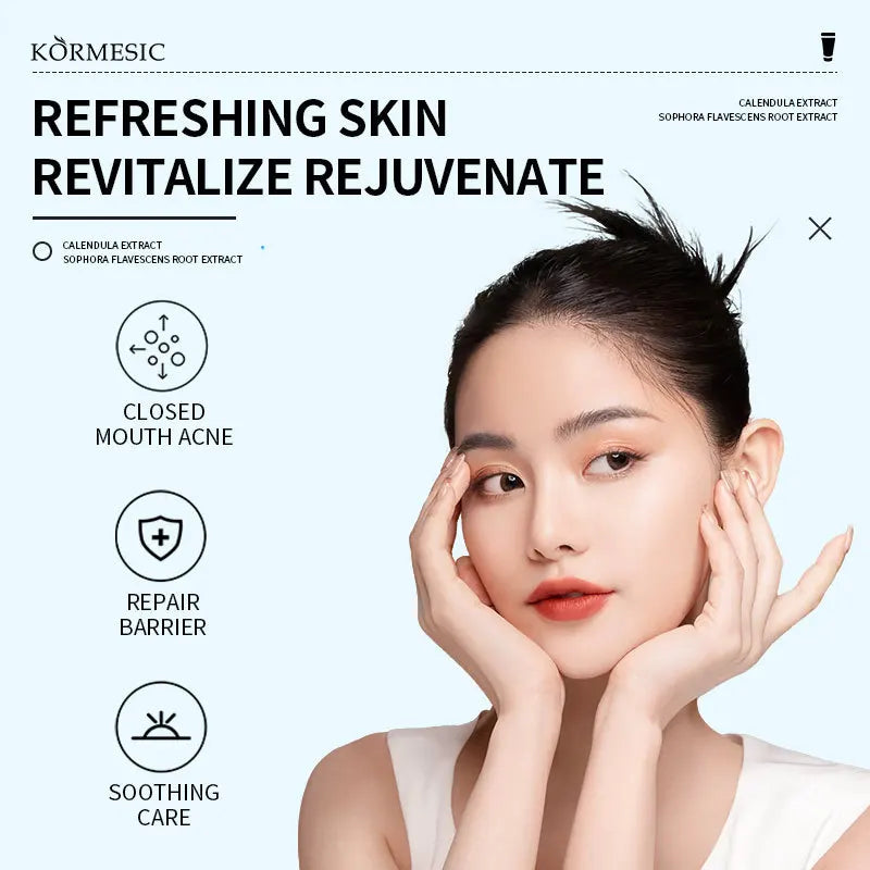 Blackhead Removal Face Gel - Pore Shrinking, Oil Control, Moisturizing & Brightening