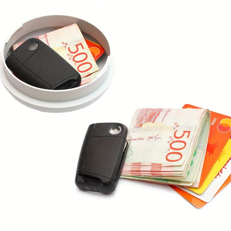 Wall-Mounted Hidden Safe Box Smoke Detector Design Security Hiding Storage