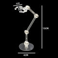 Action Figure Stand Transparent Base Support for Gundam SHF Figuart Model Display