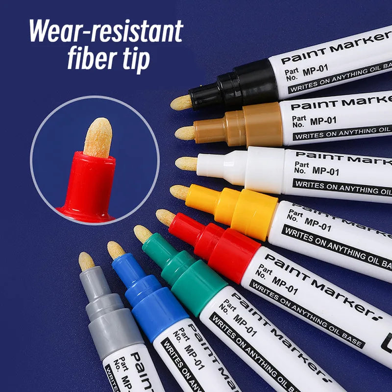 Car Scratch Repair Paint Pen Set - Quick Dry Waterproof Touch Up Markers