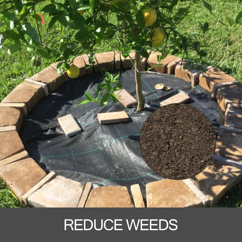 Heavy Duty Landscape Fabric 6ft x 300ft Woven Weed Barrier Ground Cover