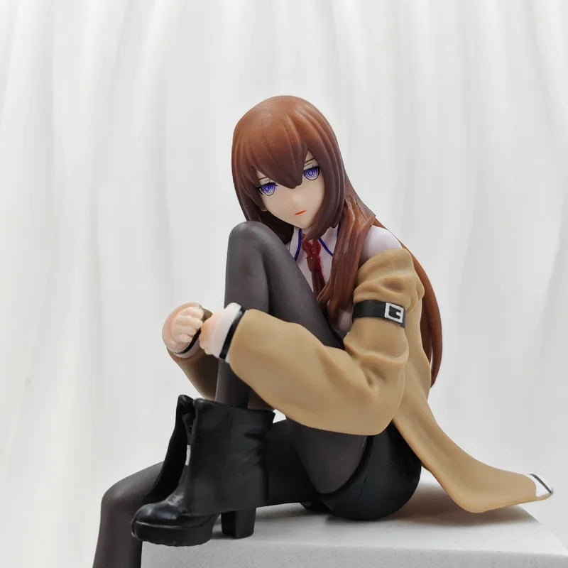 Anime Figure Kurisu Makise Steins Gate PVC Collectible Model for Display and Hobby