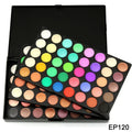 120-Color Glitter Eyeshadow Palette Matte & Shimmer Makeup Set for Women