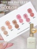 15ML Gel Nail Polish Set - Summer Colors, UV/LED Soak Off Nail Art Kit