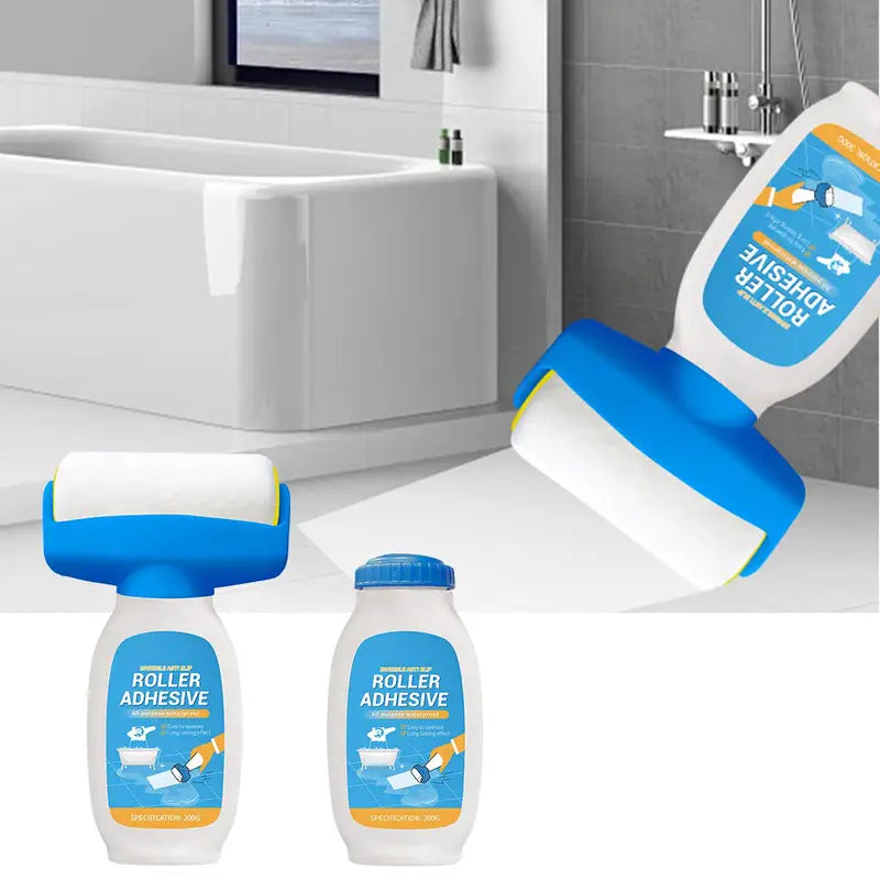 Clear Anti-Slip Coating for Bathtubs & Floors - Non-Skid Bathroom Paint