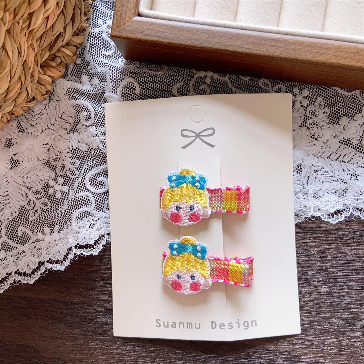 Cute Baby Safety Headwear Clips - Soft Lightweight Non Slip Daily Use
