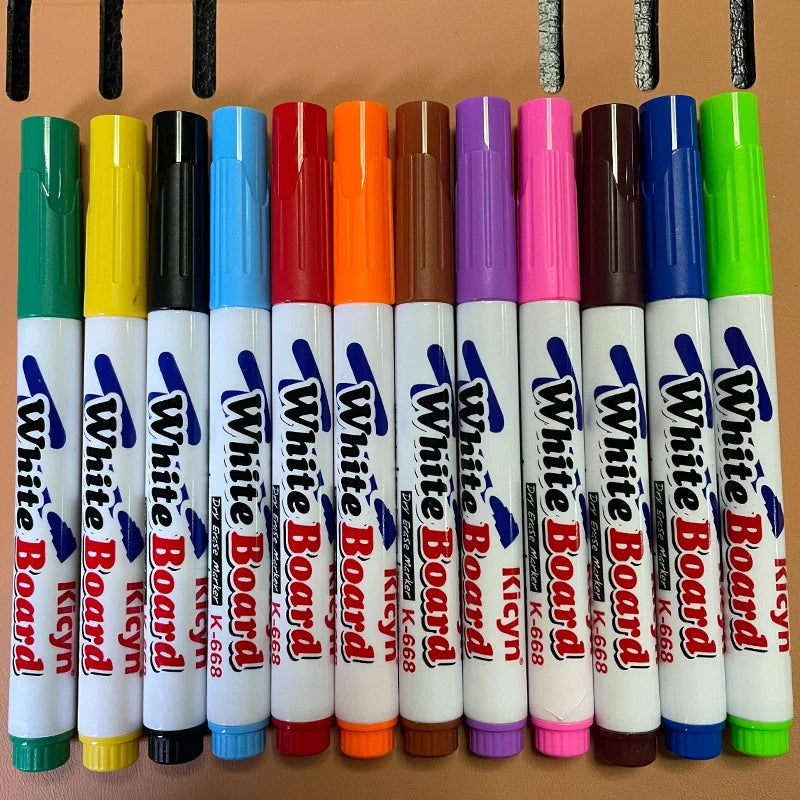 Colorful Water Painting Pen Set Floating Ink Water Pens for Kids Montessori Education