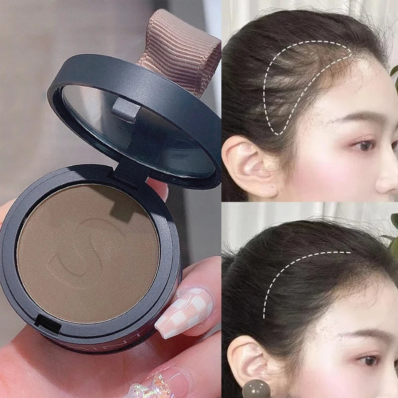Waterproof Hair Root Concealer Powder for Natural Hair Line & Edge Touch-Up