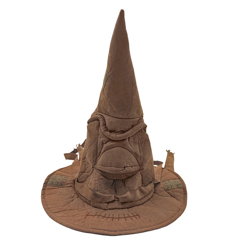 Halloween Witch Hat Cosplay Costume Accessory Tree Hat Wizard Hat