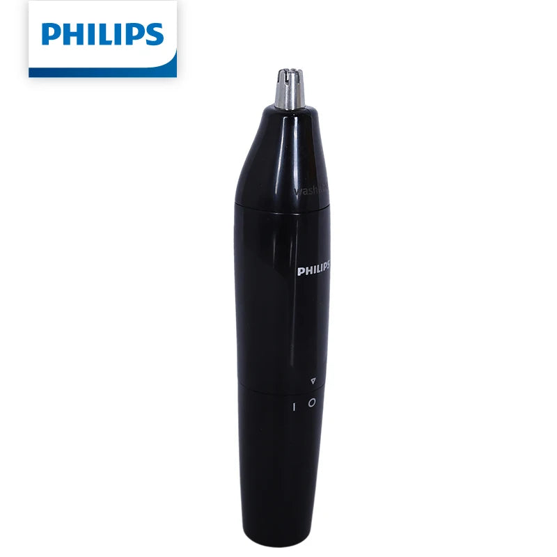 Electric Nose & Ear Hair Trimmer - Fully Washable, Painless Grooming