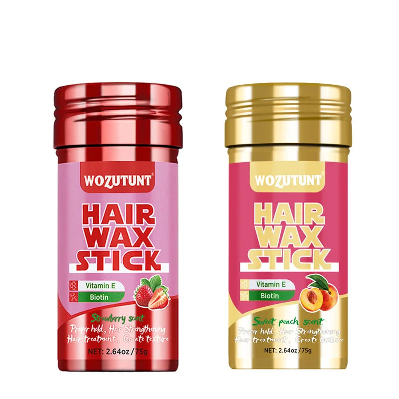 Hair Styling Wax Stick for All Hair Types - Natural Non-Greasy Finish