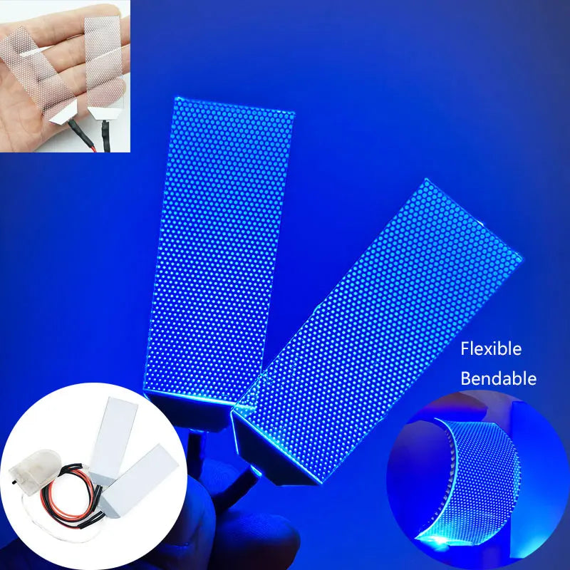 DIY LED Light Mask Kit for Cosplay Helmets - Colorful Light Eyes Accessories