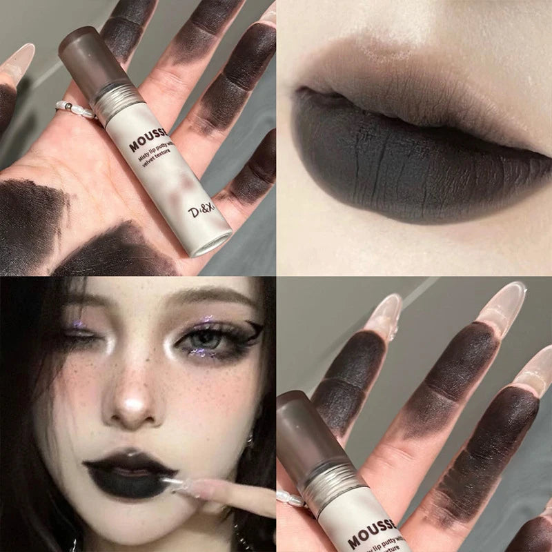 Long Lasting Matte Lipstick Waterproof Liquid Lipstick Nude Purple Punk Shades