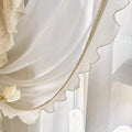 Romantic Rococo Style Curtain for Bedroom & Living Room - Customized Velvet Fabric
