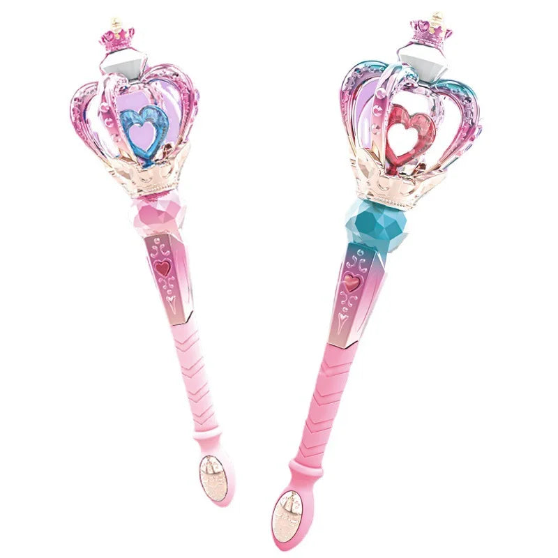 Children Fairy Wand Toy with Sound Light - Pretend Play Role-Playing Prop for Kids