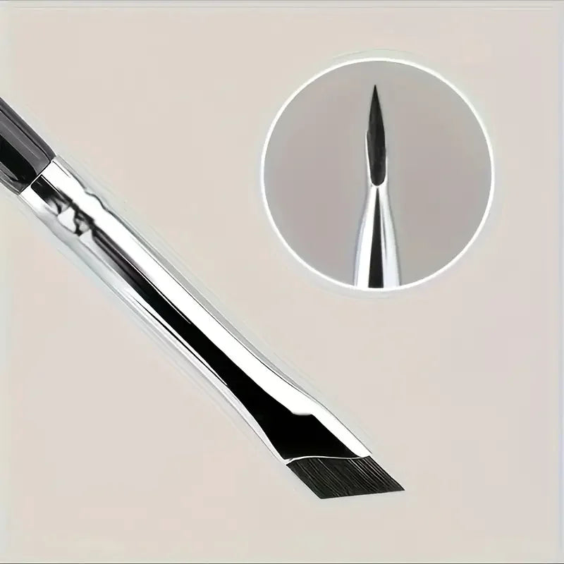 Eyebrow & Fine Eyeliner Brush Set - Ultra Thin Precision Makeup Tools