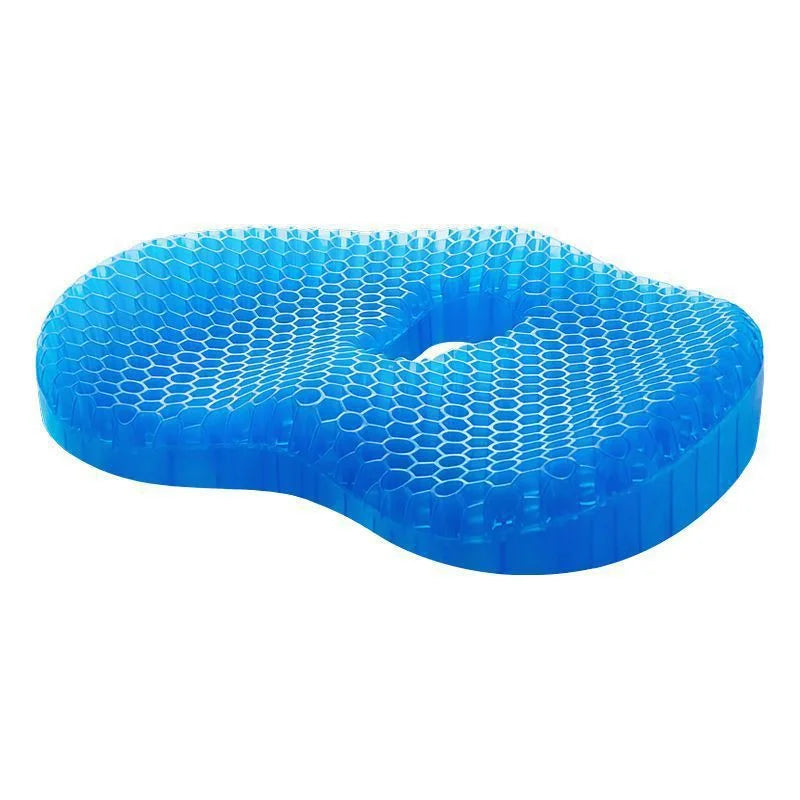 Breathable Honeycomb Gel Cooling Cushion for Office & Car Chairs - Summer Use
