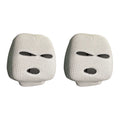 Full Cover 3-Hole Car Seat Headrest Cover Halloween Christmas Funny Decor