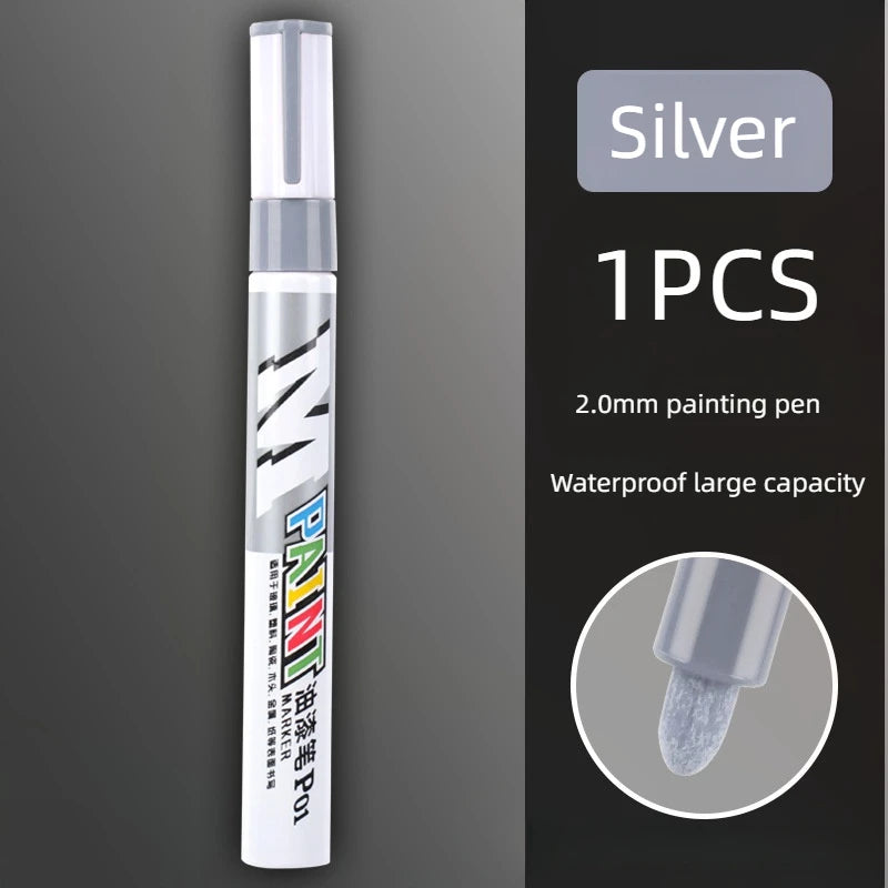 Car Paint Scratch Repair Pen - Waterproof Water-Based Automotive Touch-Up Marker