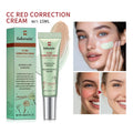 High Coverage CC Cream Foundation - Hydrating Liquid Face Makeup with Color Change