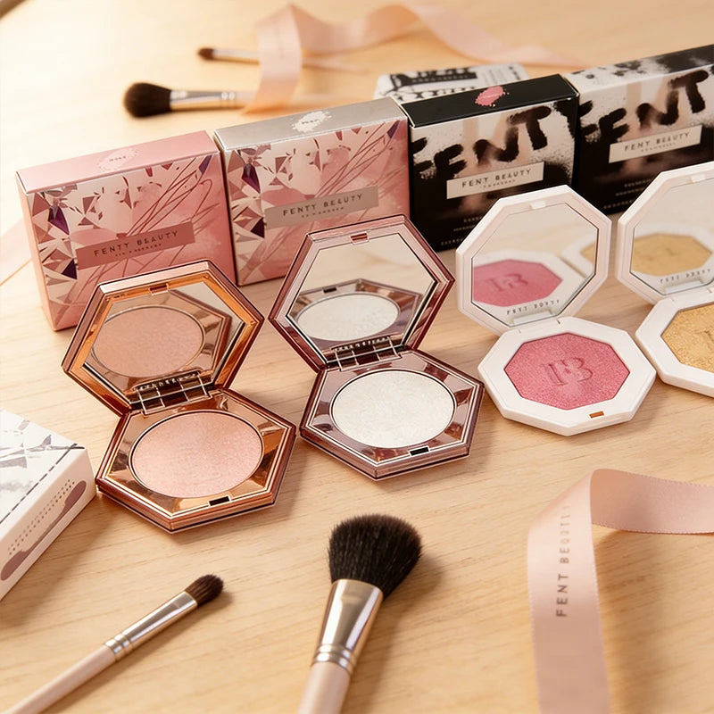 Multicolored Lip Gloss Set - Moisturizing Lip Plumper & Highlight Stick