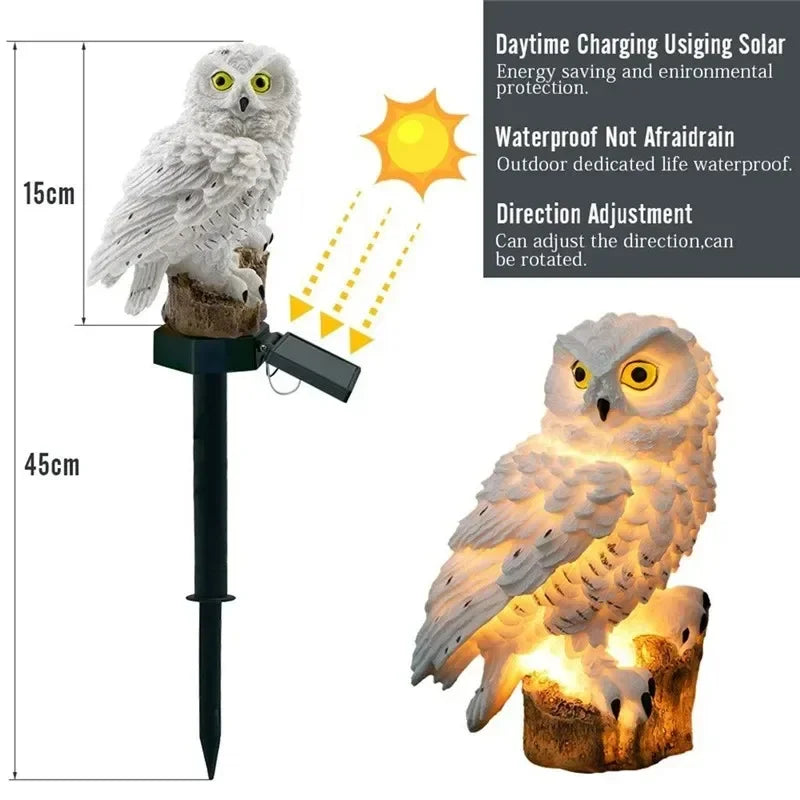 LED Solar Garden Light Fairy House Outdoor Decor Waterproof Lawn Lamp