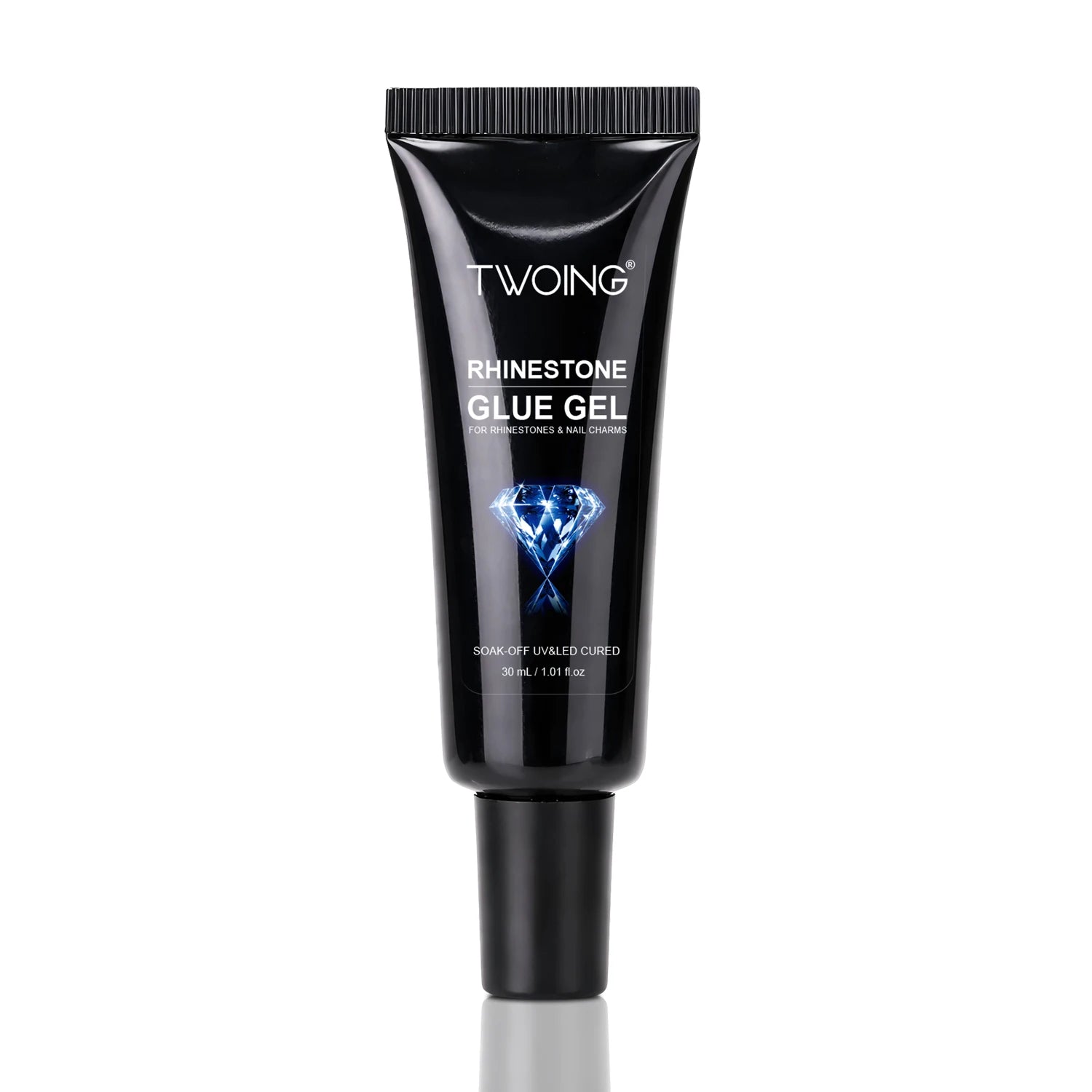 30ml Rhinestone Nail Glue Gel for Gems Crystals & 3D Nail Art - Strong UV LED Adhesive