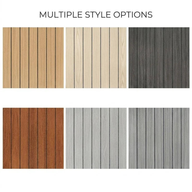 Self-Adhesive Wood Grain Wall Panel Wallpaper - Easy DIY Ceiling & Wall Decor