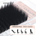 False Eyelash Extension Kit Natural Silk Mink Lashes with Multiple Curl & Length Options