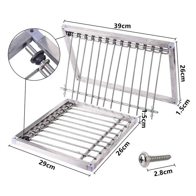 Stainless Steel Dovecot Trap Door for Pigeon Loft Bird Cage Entrance