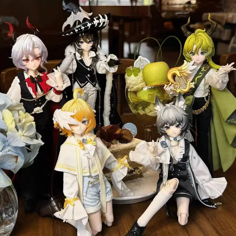 Mystery BJD Blind Box Doll Set - Collectible Cartoon Model Figurines