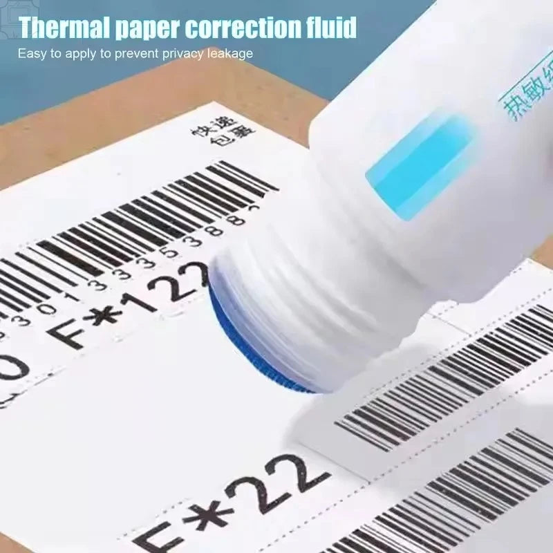 Thermal Paper Privacy Eraser for Parcel Shipping Labels - Anti-Peep Identity Protection
