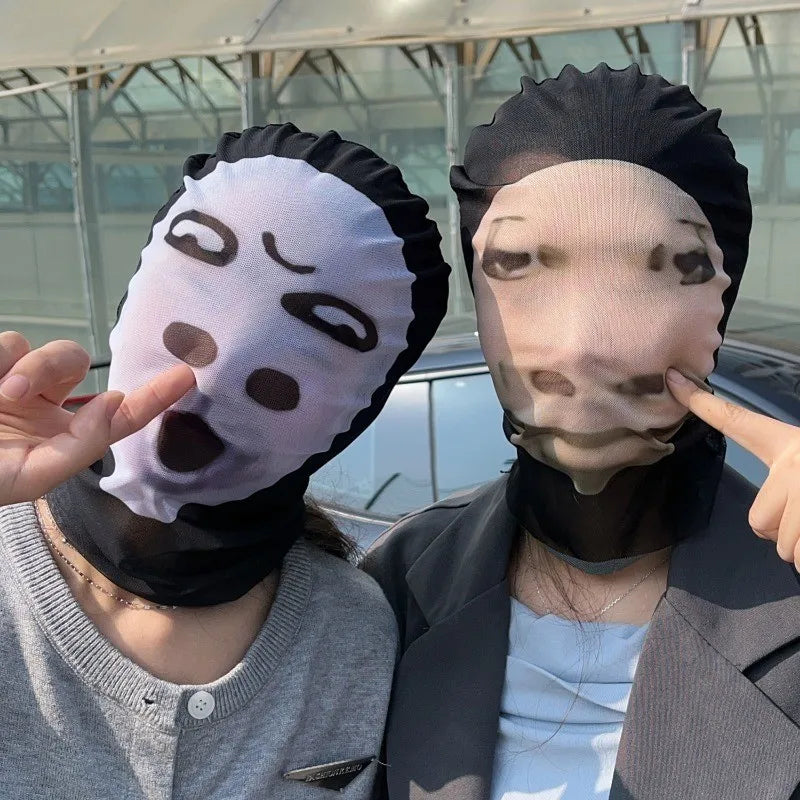 Realistic 3D Face Mask for Role Play UV Protection Masquerade Costume Mask