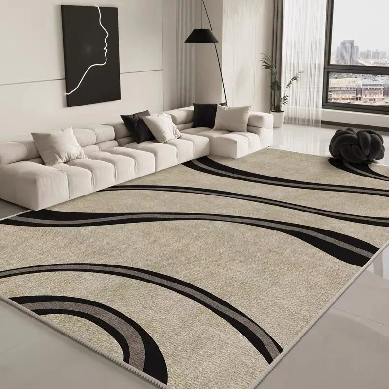 Luxury Living Room Carpet Non-Slip Floor Mat for Sofa and Bedroom Decor