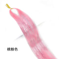 Colorful Glitter Hair Tinsel Kit Rainbow Hair Extensions for Braiding & Styling
