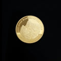 Seven Wonders of The World Coin Collection Gold-Plated Commemorative Badge Travel Souvenir