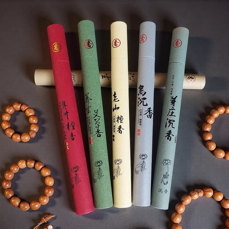 Natural Incense Sticks for Home Blessing & Meditation - Lavender, Sandalwood, Jasmine & More - 40 Sticks