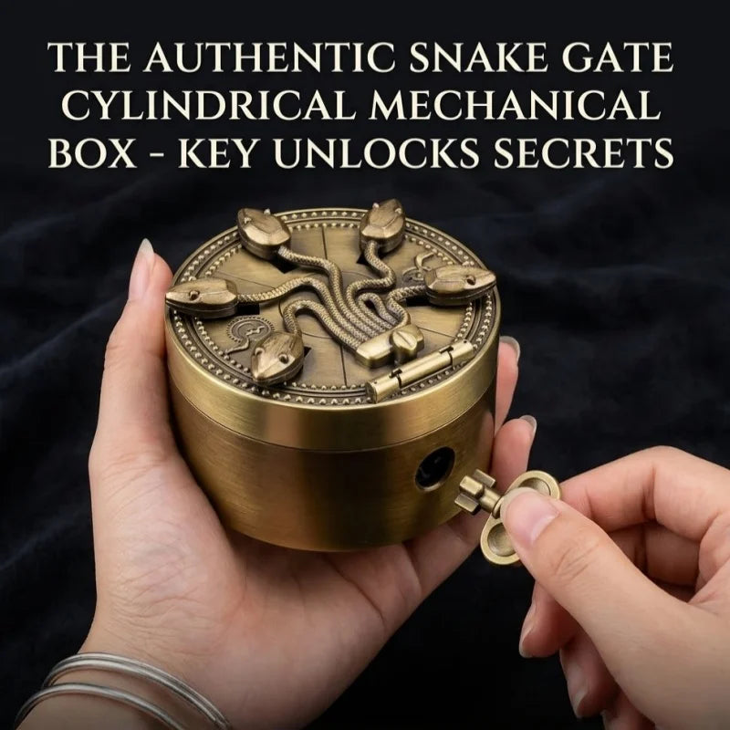 Rotating Snake Jewelry Box for Proposal Wedding Ring Storage Gift Decor
