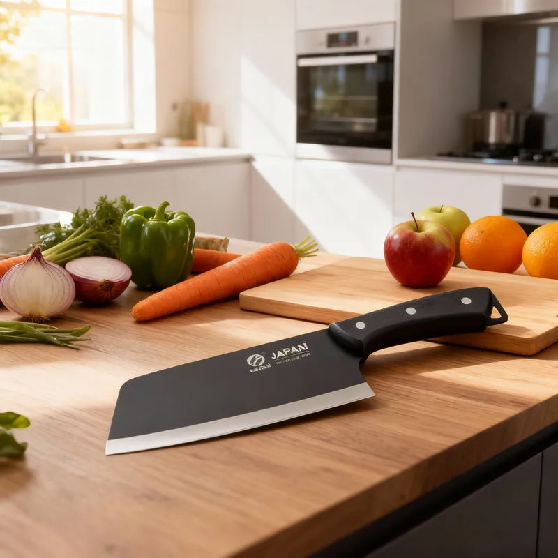 Stainless Steel Kitchen Knife - Sharp, Lightweight, Multi-Use Cutting Tool