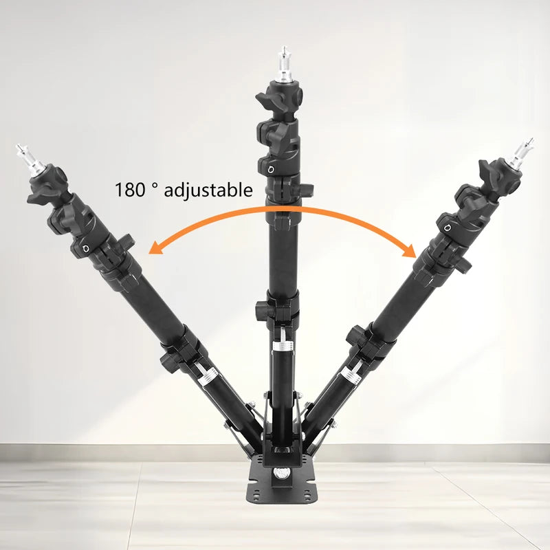 Wall Mount Boom Arm for Photography Studio Softbox and Video Lights - 100cm Rotatable