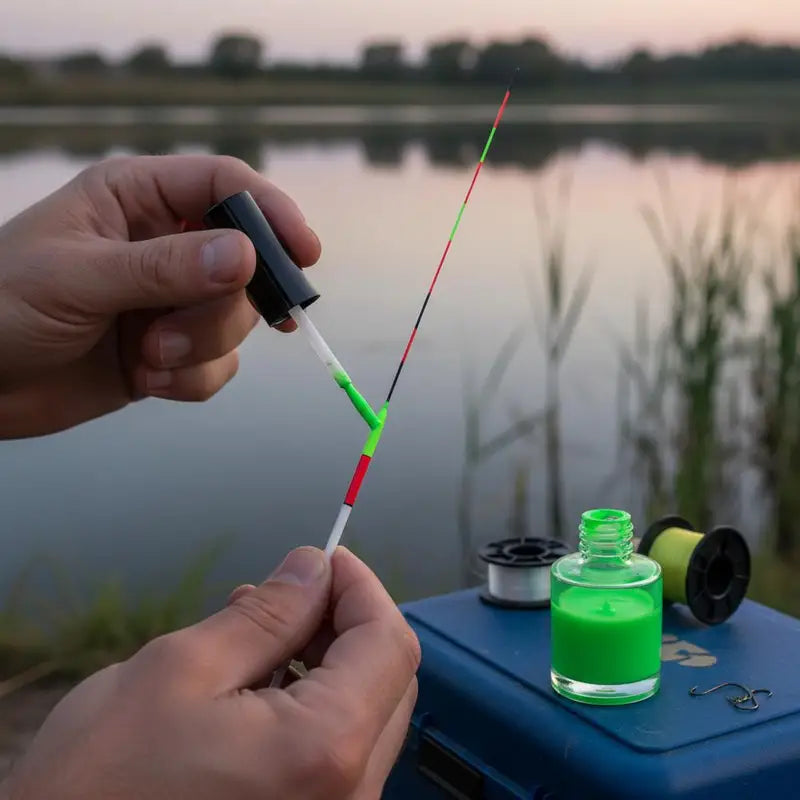 Fluorescent Fishing Float Tip Paint - Waterproof & Fast-Drying for DIY Buoy Repair