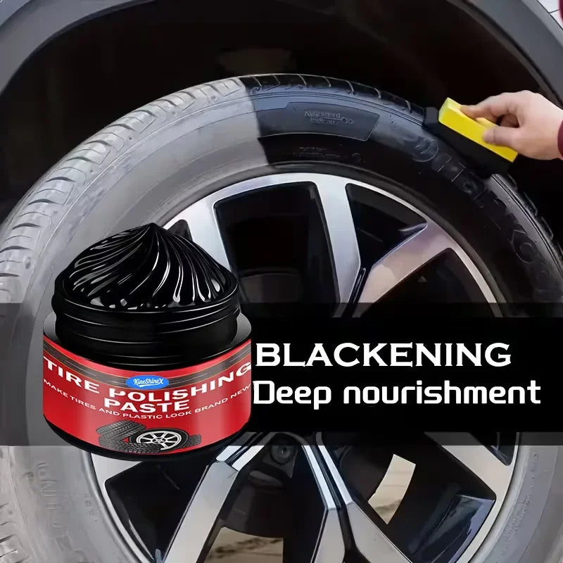 Car Tire Polish Wax Coating for Glossy Long-Lasting Tire Shine
