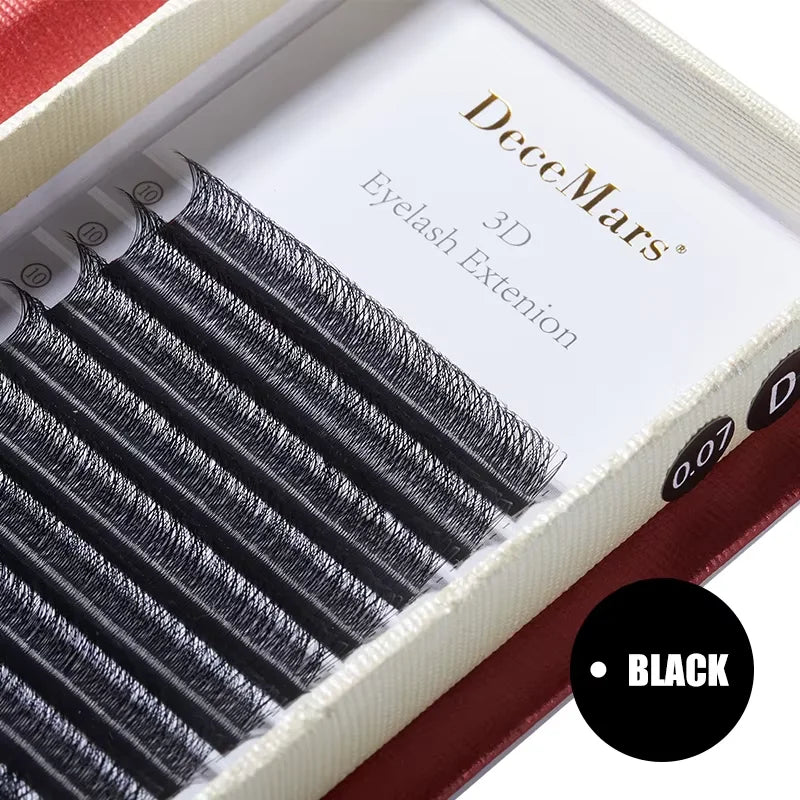 3D W-Shaped Eyelash Extensions - High-Quality False Lashes for Volume & Length