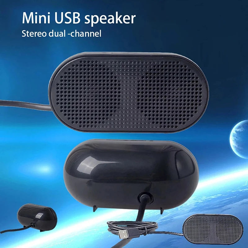 Computer Desktop Speakers Sound Box Audio System with Amplified Units