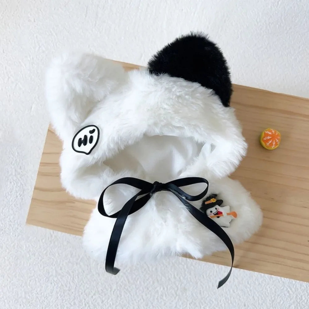 10cm Doll Clothes Outfit Set for 3.94in Dolls - Kawaii Halloween Theme Cotton Dress Up