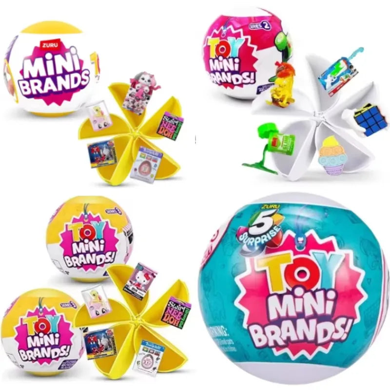 Mini Brand Surprise Toy Series 5 Blind Box Collectible Gift Set