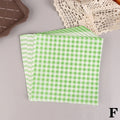100Pcs Food Waxed Paper Oil-Proof Wrap for Baking Sandwiches Fries 18cm